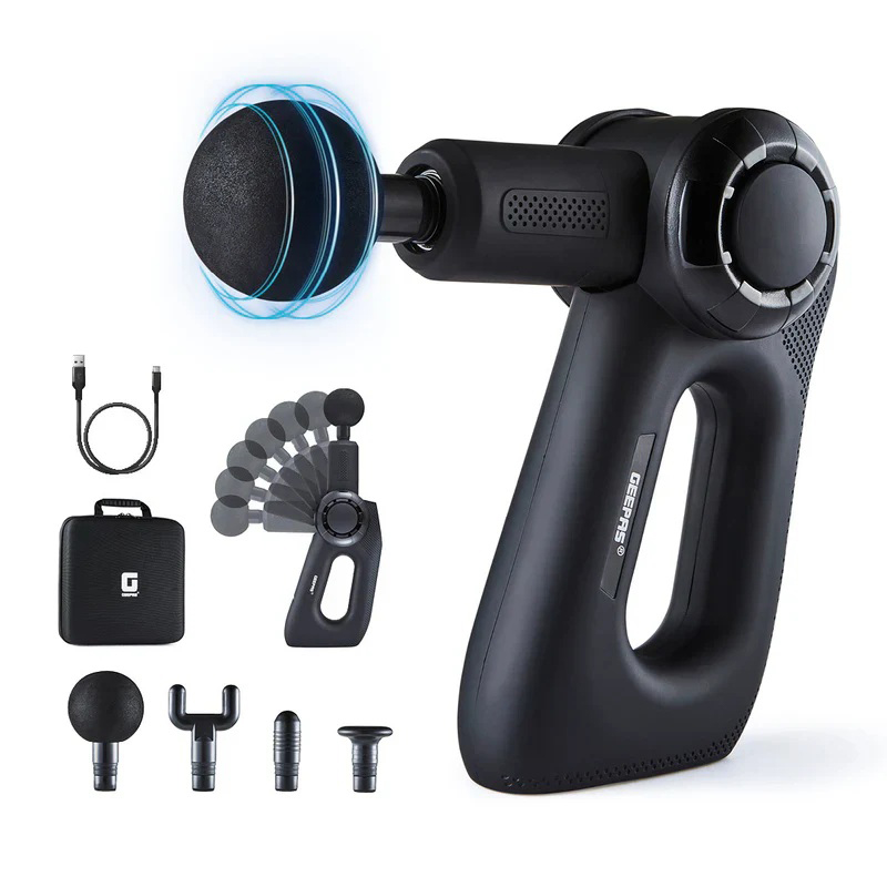 GEEPAS GM86092UK RECHARGEABLE POWERFUL MASSAGE GUN