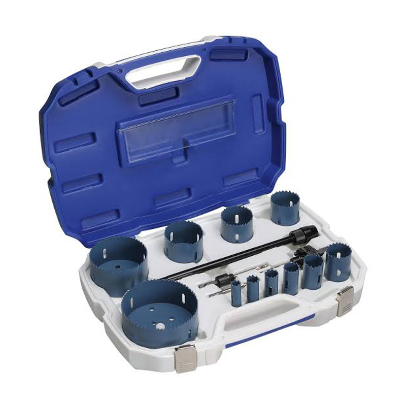 BORDO 7010-S2 Carpenter’s Chippy master Hole saw kit - 11Pcs