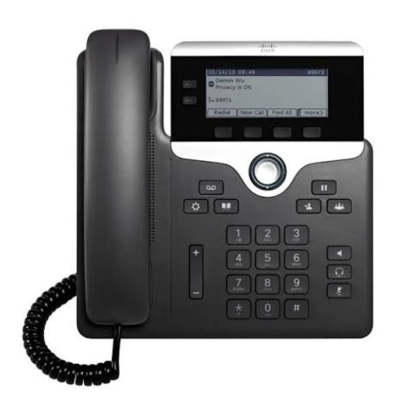 Cisco 7821 Two-Line IP Phone (Charcoal)
