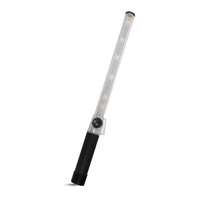Traffic Safety Wand Baton with Green and Red Light | Road Safety Warning Flashing Light with Rechargeable Battery | LED Flashing Stick